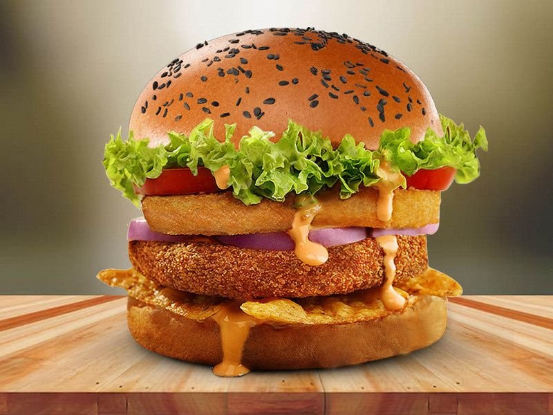 Chicken Cheese Burger